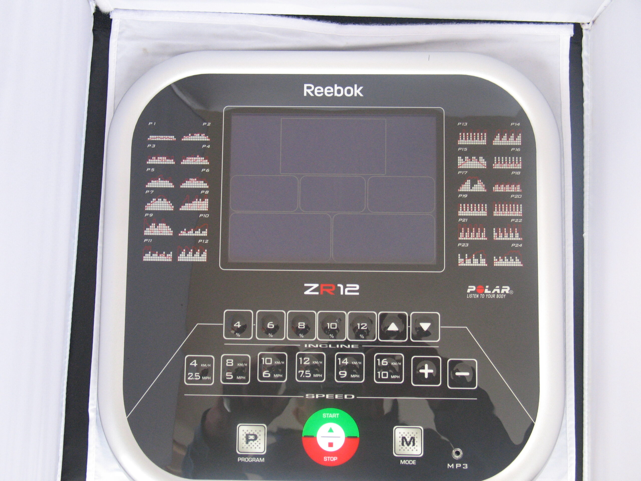 Reebok Treadmill Console Black Brand New Treadmill